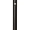 STAR Trading Außenbeleuchtung<LED-Solar-Wegleuchte "Valetta" in Schwarz - (H)50 x Ø 15,5 cm
