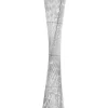 Globo lighting Stehleuchten<LED-Standleuchte "Anton" in Silber - (H)143 x Ø 27 cm