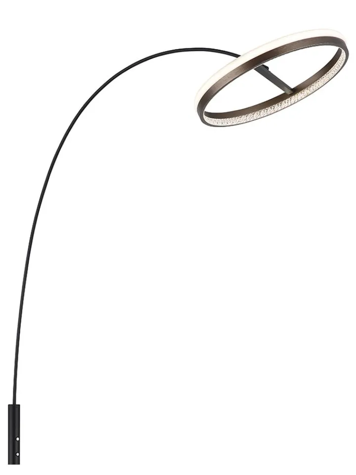 Globo lighting Stehleuchten<LED-Standleuchte "Della" in Schwarz - (H)190,4 cm
