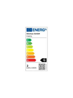 Blomus Stehleuchten<LED-Standleuchte "Farol Floor" - EEK G - (H)114 cm