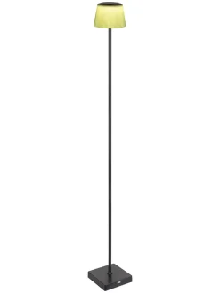 Globo lighting Stehleuchten<LED-Standleuchte in Schwarz/ Dunkelgrün - (H)120 cm