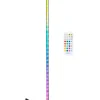 GRUNDIG Stehleuchten<LED-Standleuchte in Schwarz - (B)43 x (H)140 cm