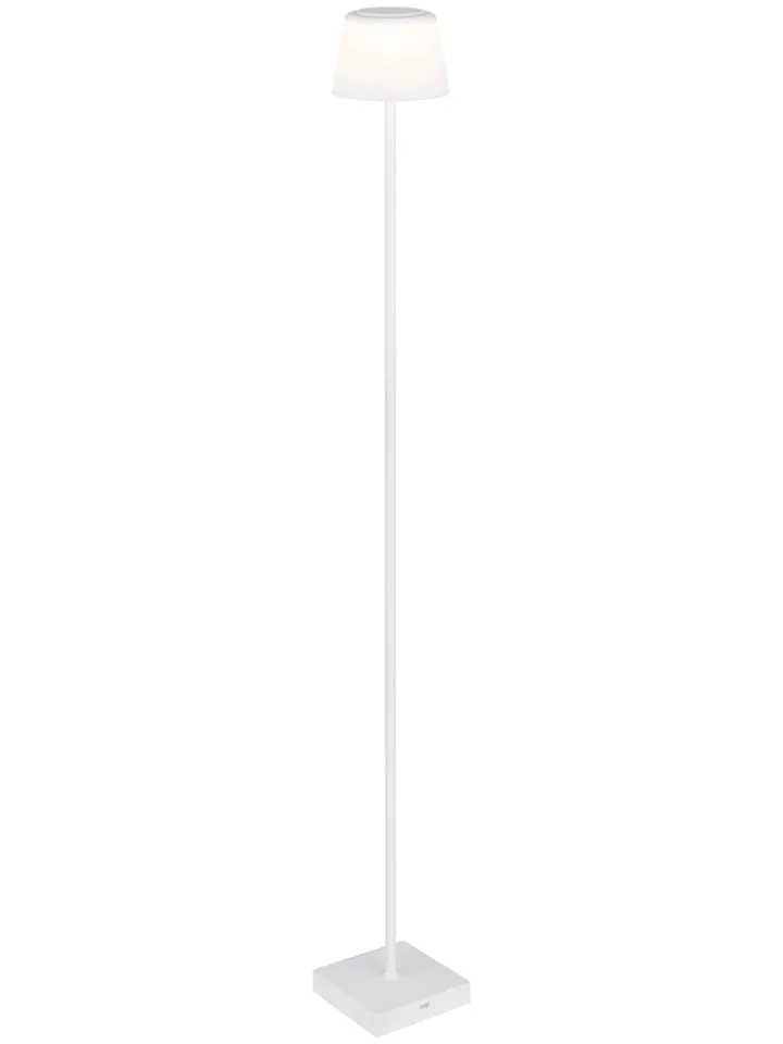 Globo lighting Stehleuchten<LED-Standleuchte in Weiß - (H)120 cm