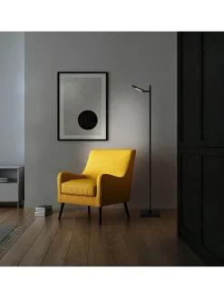 näve Stehleuchten<LED-Standleuchte "Lupa" in Schwarz - EEK F (A bis G)