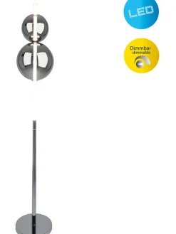 näve Stehleuchten<LED-Standleuchte "Nova" - EEK E (A bis G) - (H)149 x Ø 25 cm