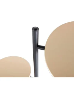 näve Stehleuchten<LED-Standleuchte "Tassa" in Hellbraun/ Schwarz - EEK F (A bis G)