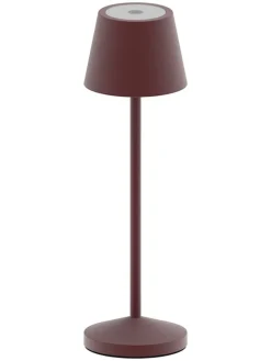 lumisky Tischleuchten<LED-Tischleuchte in Braun - (H)20 x Ø 7,5 cm