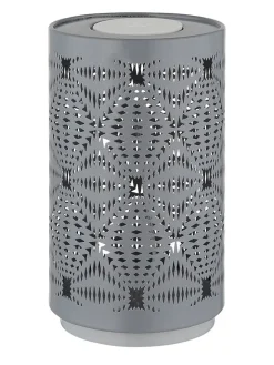 Globo lighting Tischleuchten<LED-Tischleuchte "Amiyah" in Grau - (H)14 x Ø 8 cm