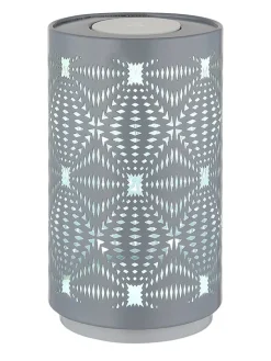 Globo lighting Tischleuchten<LED-Tischleuchte "Amiyah" in Grau - (H)14 x Ø 8 cm