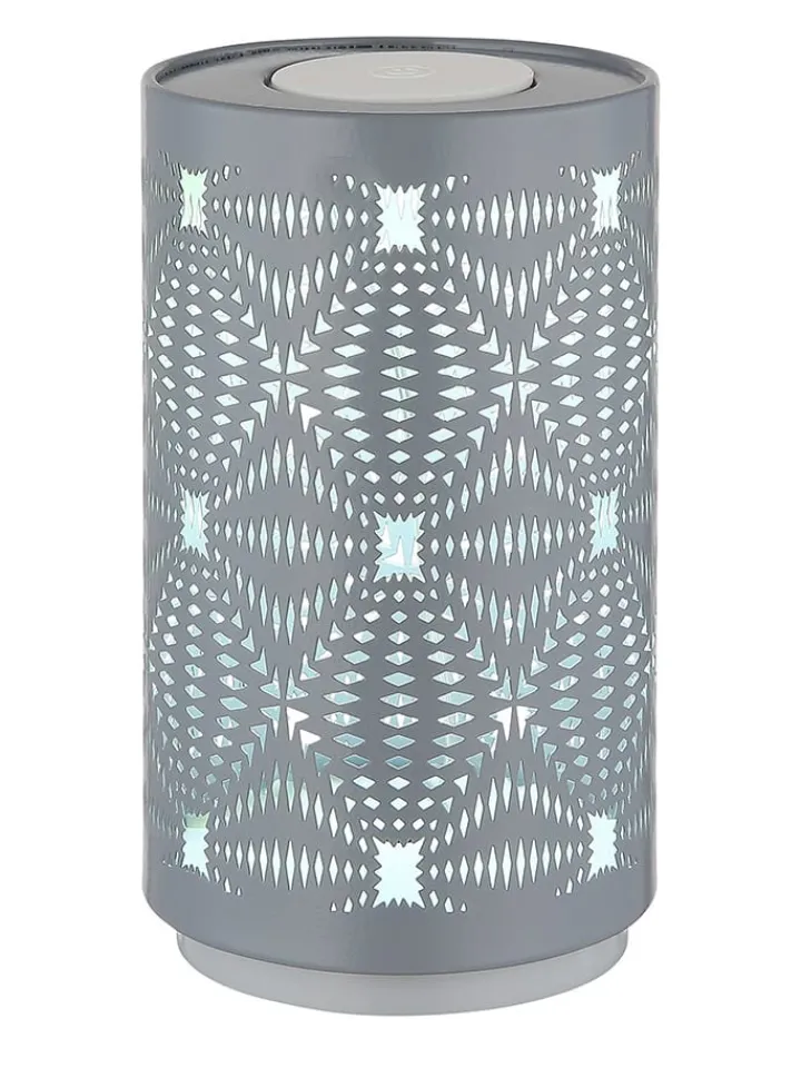 Globo lighting Tischleuchten<LED-Tischleuchte "Amiyah" in Grau - (H)14 x Ø 8 cm