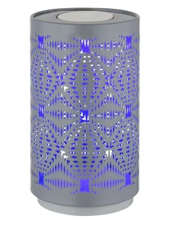Globo lighting Tischleuchten<LED-Tischleuchte "Amiyah" in Grau - (H)14 x Ø 8 cm