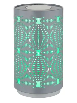 Globo lighting Tischleuchten<LED-Tischleuchte "Amiyah" in Grau - (H)14 x Ø 8 cm
