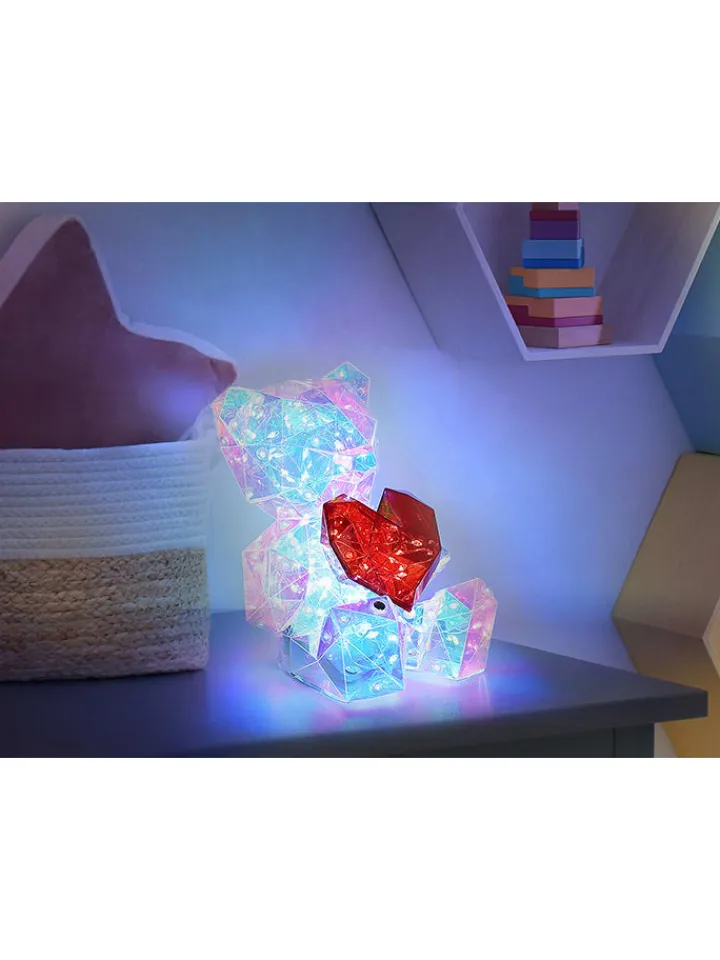 Globo lighting Tischleuchten<LED-Tischleuchte "Brondar" in Rosa - (B)14 x (H)17 x (T)13 cm