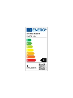 Blomus Tischleuchten<LED-Tischleuchte "Farol Mini" - EEK G - (H)19 cm