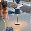 lumisky Tischleuchten<LED-Tischleuchte "Kelly Mini" in Khaki - (H)21,6 x Ø 8,2 cm