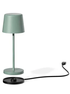 lumisky Tischleuchten<LED-Tischleuchte "Kelly Mini" in Khaki - (H)21,6 x Ø 8,2 cm