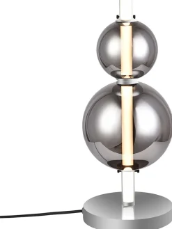 näve Tischleuchten<LED-Tischleuchte "Nova" in Chrom - EEK E (A bis G)