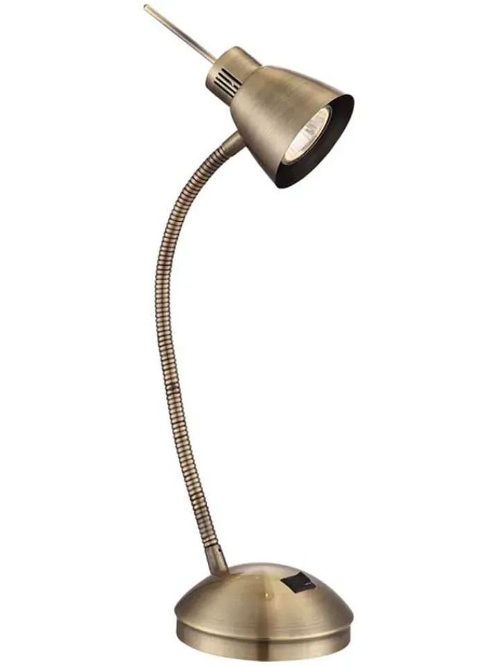 Globo lighting Tischleuchten<LED-Tischleuchte "Nuova" in Hellbraun/ Gold - (H)44 cm
