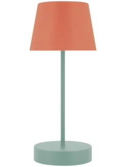 Remember Tischleuchten<LED-Tischleuchte "Oscar" in Orange/ Mint - (H)33,5 x Ø 14,5 cm