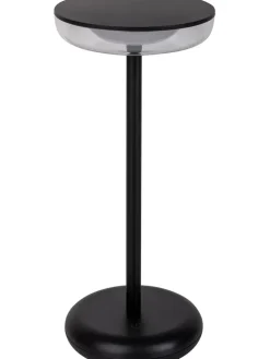 näve Dekofiguren & -Objekte<LED-Tischleuchte "Pasi" in Schwarz - (H)26 x Ø 11 cm