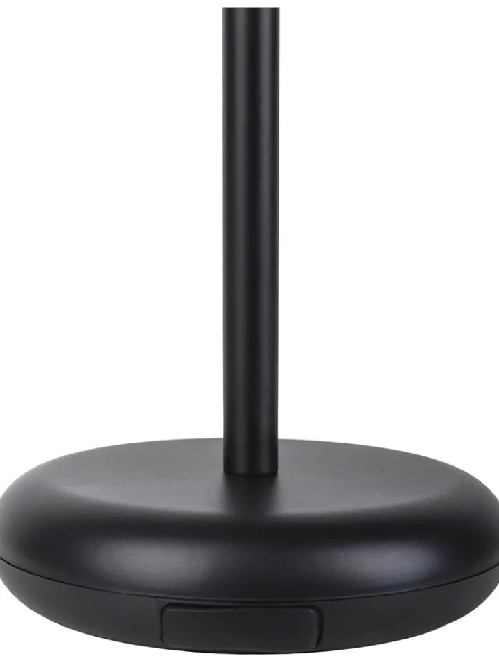 näve Dekofiguren & -Objekte<LED-Tischleuchte "Pasi" in Schwarz - (H)26 x Ø 11 cm
