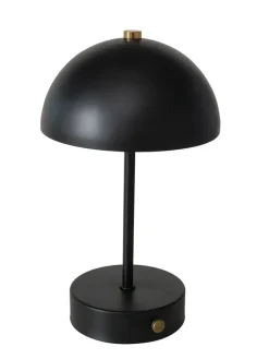 Boltze Tischleuchten<LED-Tischleuchte "Petunia" in Schwarz - (H)26 cm