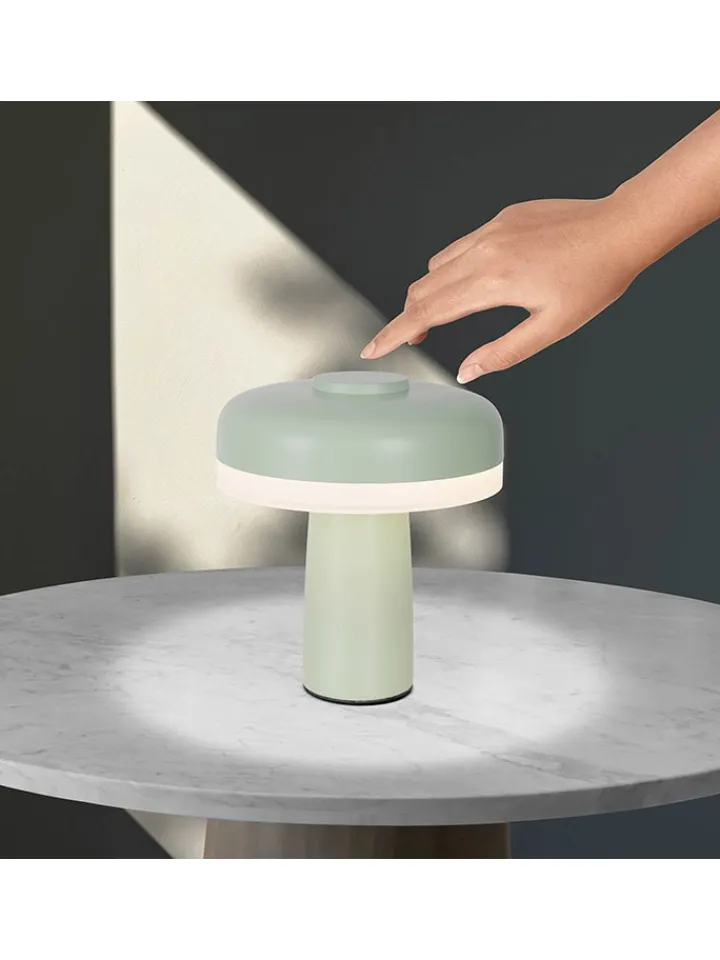 näve Tischleuchten<LED-Tischleuchte "Pilu" in Mint - EEK F (A bis G)