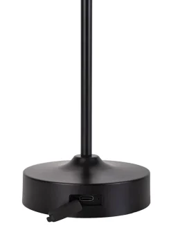 näve Tischleuchten<LED-Tischleuchte "Pina" in Schwarz - EEK G (A bis G)
