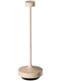 lumisky Tischleuchten<LED-Tischleuchte "Ruby" in Creme - (H)22 x Ø 7,5 cm