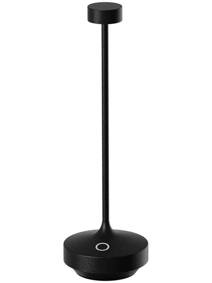 lumisky Tischleuchten<LED-Tischleuchte "Ruby" in Schwarz - (H)22 x Ø 7,5 cm