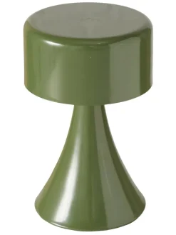 Boltze Tischleuchten<LED-Tischleuchte ''Turan'' in Grün - (H)19 x Ø 12 cm