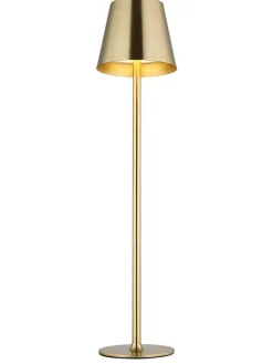 Globo lighting Tischleuchten<LED-Tischleuchte "Vannie" in Gold - (H)47 x Ø 11,2 cm