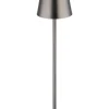 Globo lighting Tischleuchten<LED-Tischleuchte "Vannie" in Schwarz - (H)47 x Ø 11,2 cm