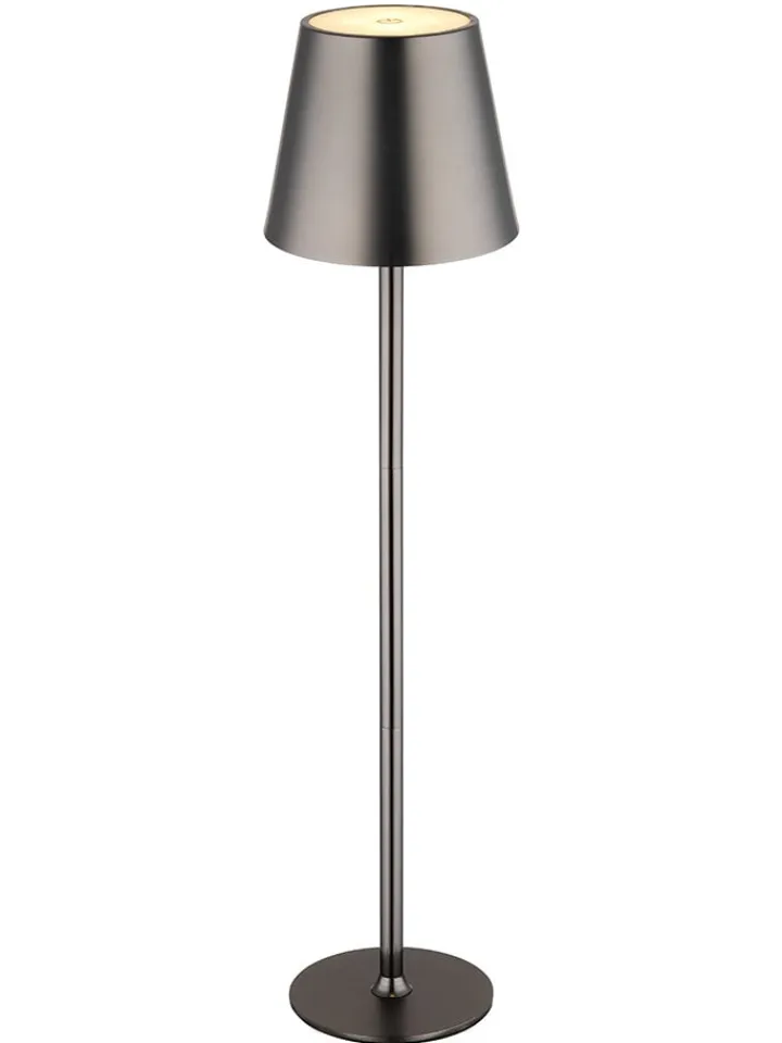 Globo lighting Tischleuchten<LED-Tischleuchte "Vannie" in Schwarz - (H)47 x Ø 11,2 cm