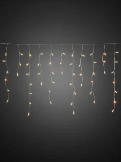 Konstsmide Lichterketten & Deko-Leuchten<LED-Tropfen-Lichtervorhang - EEK G (EEK A bis G) - (L)75 x (B)300 cm