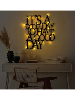 ABERTO DESIGN Wanddekoration<LED-Wanddekor - (B)61 x (H)70 cm