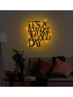 ABERTO DESIGN Wanddekoration<LED-Wanddekor - (B)61 x (H)70 cm