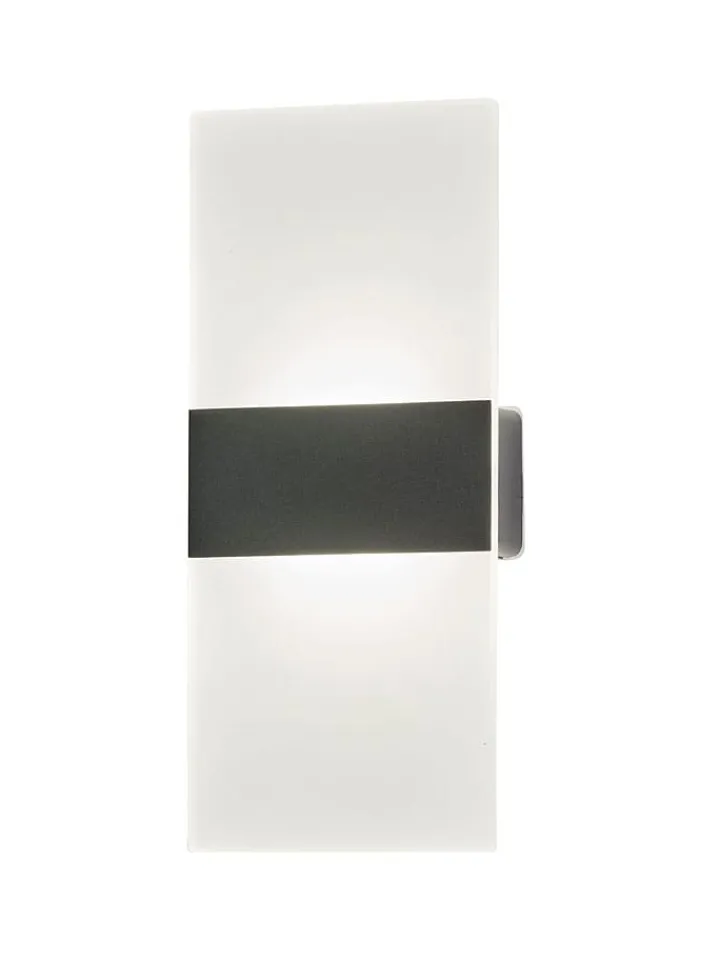 FH Lighting Wandleuchten<LED-Wandleuchte in Weiß - (B)22,5 x (H)9,6 cm