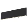 Globo lighting Wandleuchten<LED-Wandleuchte "Siegfried" in Schwarz - (B)29,5 x (H)8 cm