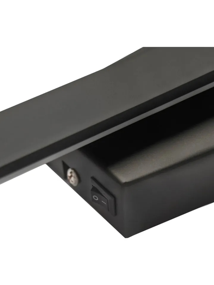 näve Wandleuchten<LED-Wandleuchte "Trevor" in Schwarz - EEK D (A bis G)
