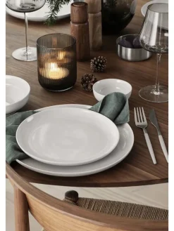 Blomus Tisch- & Küchentextilien<Leinen-Serviette "Lineo" in Grün - (L)42 x (B)42 cm