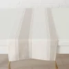 Boltze Küchentextilien<Leinen-Tischläufer "Linel" in Weiß/ Beige - (L)140 x (B)40 cm