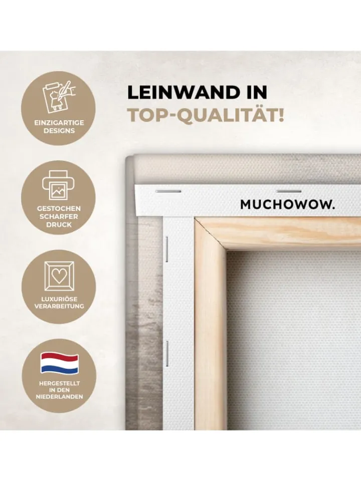 MuchoWow Wanddekoration<Leinwand bilder Abstrakte Kunst (BxH)