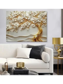 ABERTO DESIGN Wanddekoration<Leinwanddruck - (B)100 x (H)70 cm