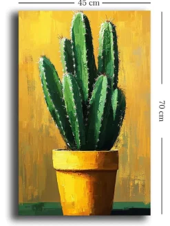 ABERTO DESIGN Wanddekoration<Leinwanddruck - (B)45 x (H)70 cm