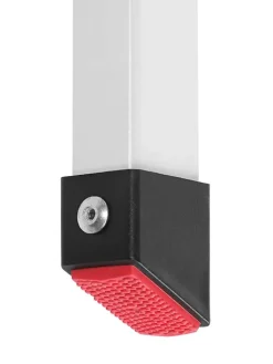 Songmics Weitere Haushaltshelfer<Leiter in Silber/ Schwarz - (B)46,5 x (H)105 x (T)74,5 cm