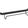Wenko Weitere Haushaltshelfer<Leiterhalter in Schwarz - (B)33,5 x (H)6,5 x (T)7 cm