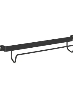 Wenko Weitere Haushaltshelfer<Leiterhalter in Schwarz - (B)33,5 x (H)6,5 x (T)7 cm