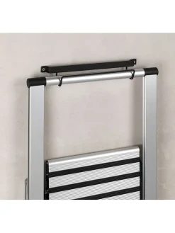 Wenko Weitere Haushaltshelfer<Leiterhalter in Schwarz - (B)33,5 x (H)6,5 x (T)7 cm