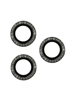 COFI 1453 Smartphones & Zubehör<Lens Shield Glas Kameraglas für iPhone 16 Pro Max Schwarz Diamond in Schwarz